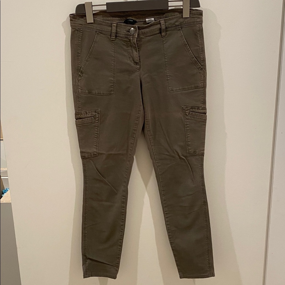 J. Crew Khaki Women's Ankle Cargo Pants